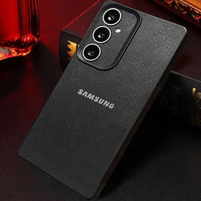 Samsung Galaxy A34 5G Solid Color Leather Texture Matte Phone Back Case