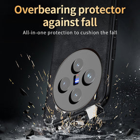 VIVO X300 5G Business LEATHER CASE WITH CAMERA PROTECTION WITH IMPOSED VIVO LOGO