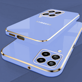 GALAXY M33 5G ULTRA-SHINE GOLD ELECTROPLATED LUXURIOUS  BACK CASE WITH CAMERA PROTECTION
