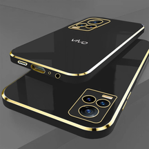 VIVO Y73 ULTRA-SHINE GOLD ELECTROPLATED LUXURIOUS BACK CASE WITH CAMERA PROTECTION