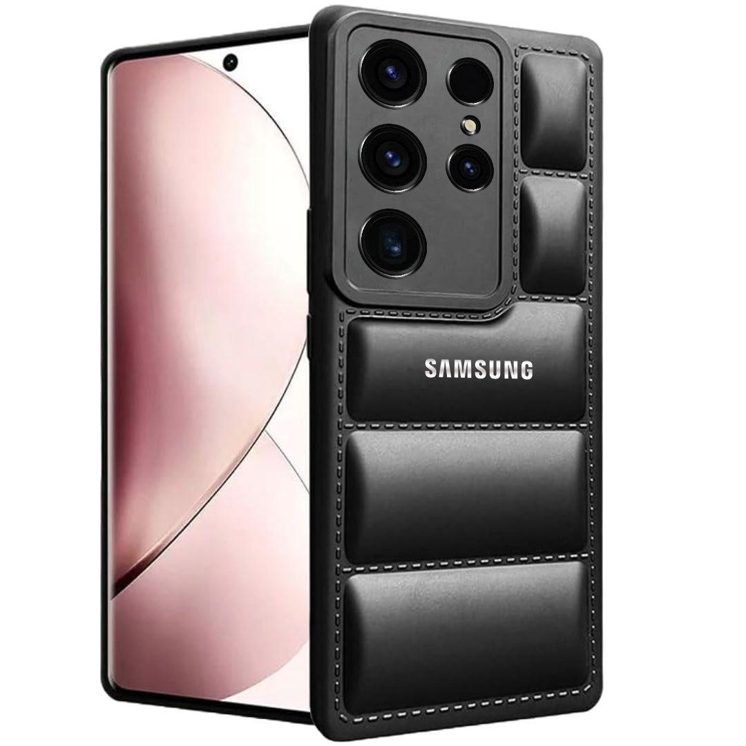 Galaxy S22/S23/S24 5G ULTRA The Puffer Edition Soft Material Down Jacket Phone Case