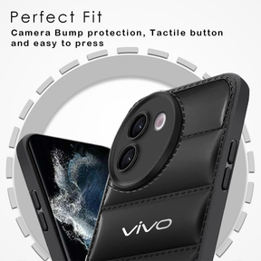 VIVO V30E 5G The Puffer Edition Soft Material Down Jacket Phone Case