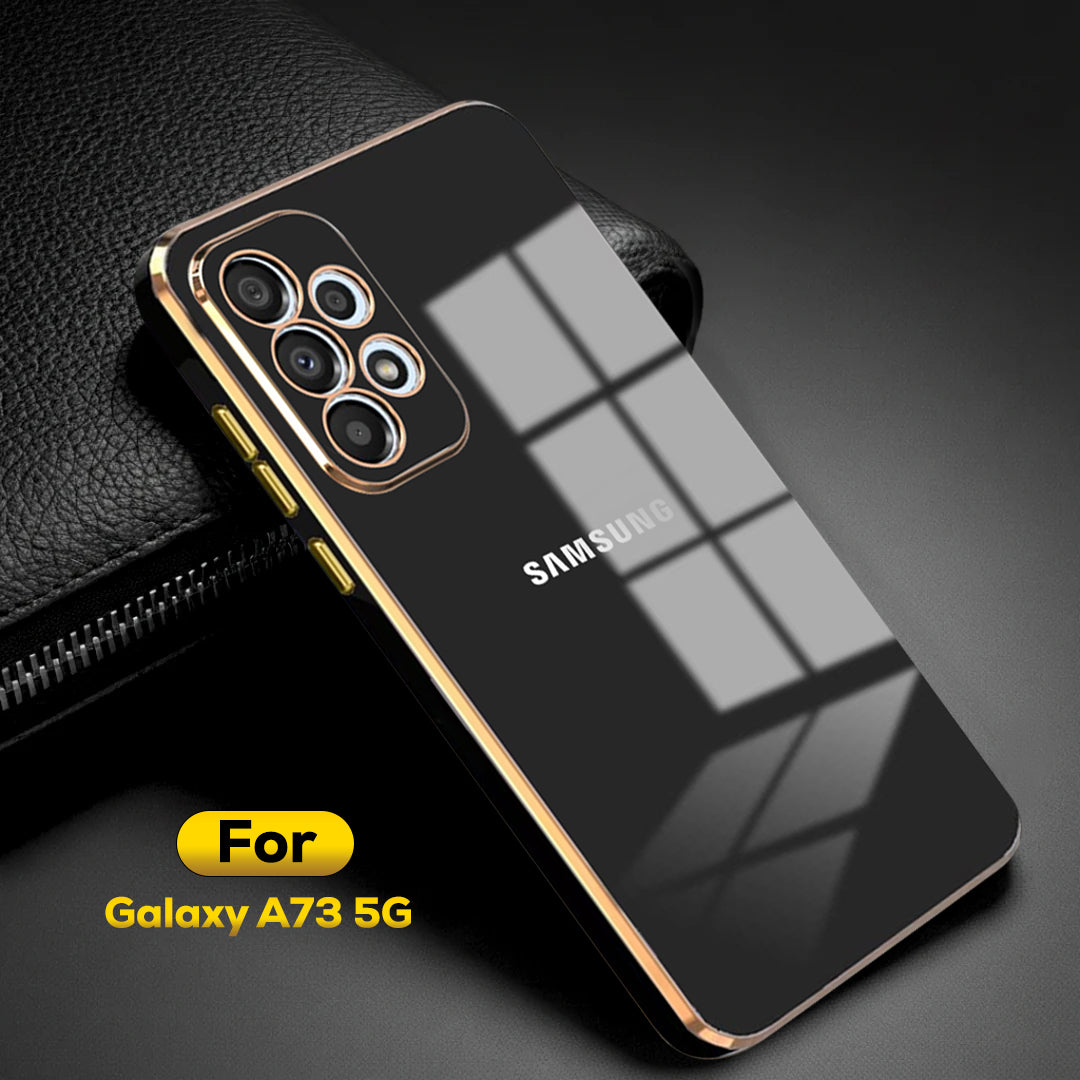 GALAXY A73 5G ULTRA-SHINE LUXURIOUS  BACK CASE WITH CAMERA PROTECTION