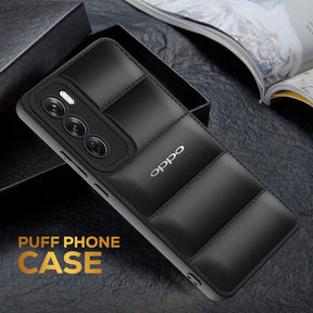 OPPO RENO 12 5G The Puffer Edition Soft Material Down Jacket Phone Case