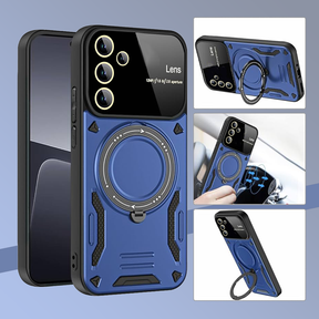 SAMSUNG GALAXY A26 5G Heavy Duty Rugged Shockproof Camera Lens Protector Phone Cover with Kickstand