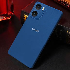Vivo V29e 5G Solid Color Leather Texture Matte Phone Back Case