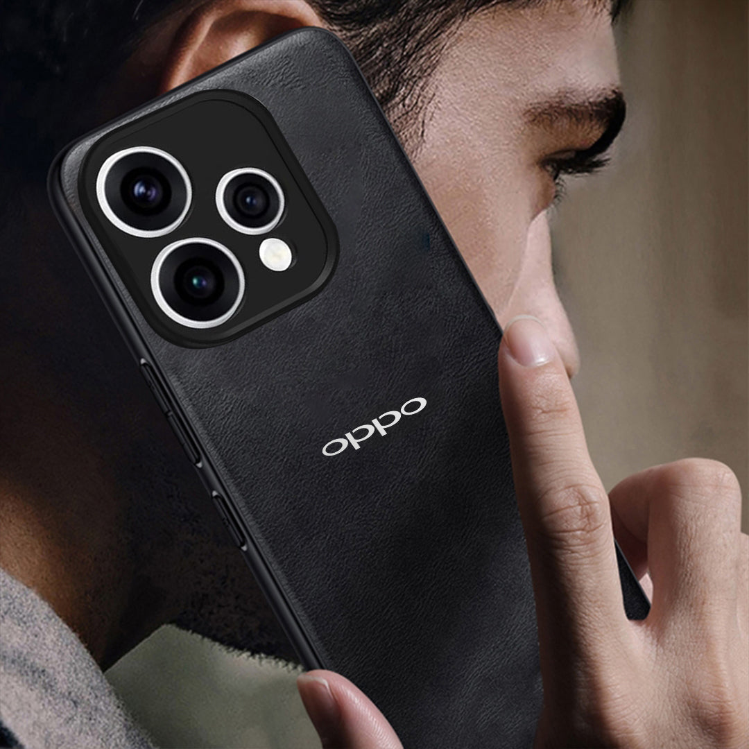 OPPO RENO 15 5G Business LEATHER BACK CASE WITH CAMERA PROTECTION