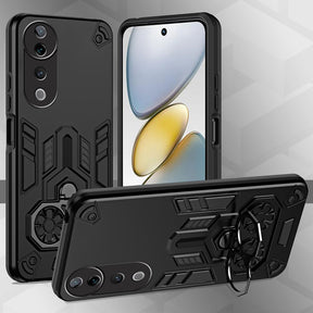 Vivo V40 5G Armor knight Series Camera Protection 2 in 1 Shockproof Phone Cover with Kickstand