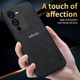 VIVO V25 PRO 5G Business Style PU LEATHER PROTECTIVE BACK CASE WITH CAMERA PROTECTION