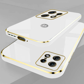 MOTOROLA EDGE 50 5G ULTRA-SHINE LUXURIOUS  BACK CASE WITH CAMERA PROTECTION