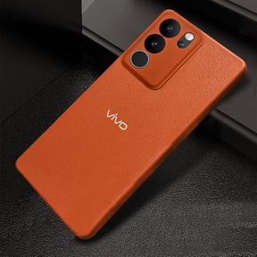 Vivo V29 5G Solid Color Leather Texture Matte Phone Back Case