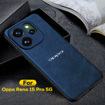 OPPO RENO 15 PRO 5G Business LEATHER BACK CASE WITH CAMERA PROTECTION