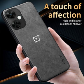 ONEPLUS NORD CE 3 5G  Business Style PU LEATHER PROTECTIVE BACK CASE WITH CAMERA PROTECTION