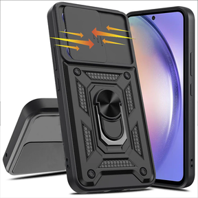 VIVO Y39 5G Armor Military-grade Case With Sliding Camera Cover & 360 Kickstand