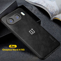 ONEPLUS NORD 4 5G Business Style PU LEATHER PROTECTIVE BACK CASE WITH CAMERA PROTECTION