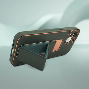 PhoneCases.Co.in-iPhone 13/13 pro/13 pro max Luxe Design PU Leather Back Strap Protective Case/Cover