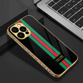PhoneCases.Co.in Designer Glass Back Case/Cover for Apple iPhone 13/13pro/13promax (black-multicolor)