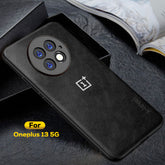 OnePlus 13 5G Business LEATHER BACK CASE WITH CAMERA PROTECTION