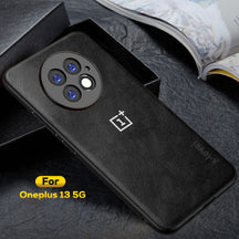 OnePlus 13 5G Business LEATHER BACK CASE WITH CAMERA PROTECTION