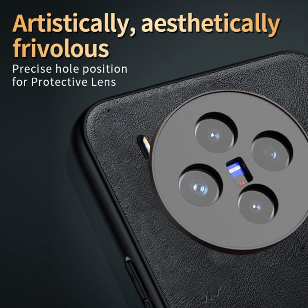 VIVO X300 5G Business LEATHER CASE WITH CAMERA PROTECTION WITH IMPOSED VIVO LOGO