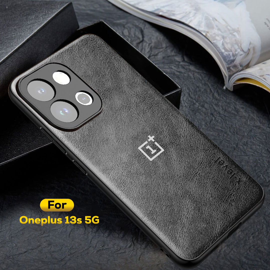 OnePlus 13S 5G Business LEATHER BACK CASE WITH CAMERA PROTECTION