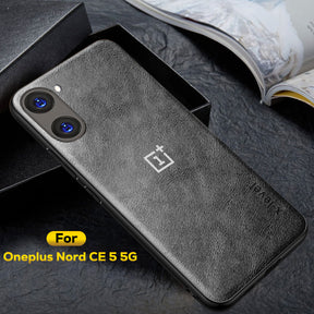 ONEPLUS NORD CE5 5G Business LEATHER BACK CASE WITH CAMERA PROTECTION
