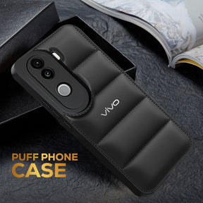 VIVO V40E 5G The Puffer Edition Soft Material Down Jacket Phone Case