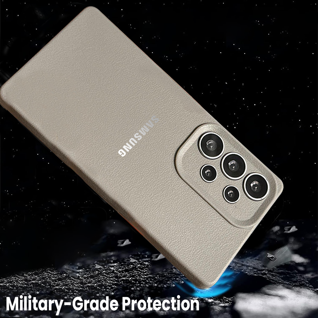 Samsung Galaxy A23 5G Solid Color Leather Texture Matte Phone Back Case