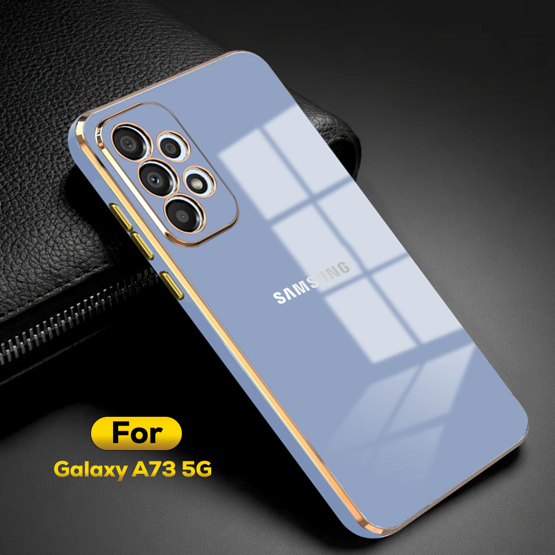 GALAXY A73 5G ULTRA-SHINE LUXURIOUS  BACK CASE WITH CAMERA PROTECTION