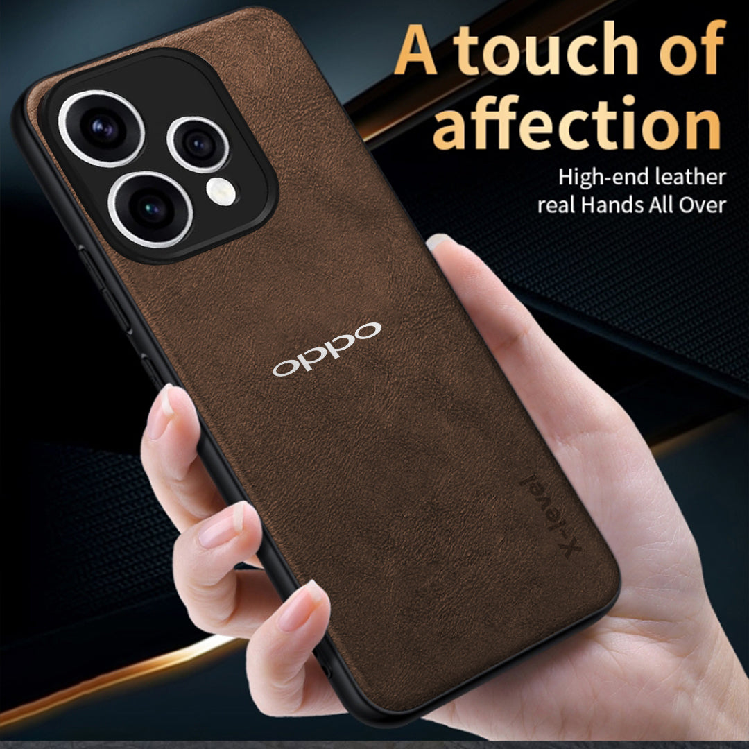 OPPO RENO 15 5G Business LEATHER BACK CASE WITH CAMERA PROTECTION