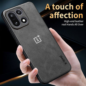 OnePlus 15 5G Business LEATHER BACK CASE WITH CAMERA PROTECTION