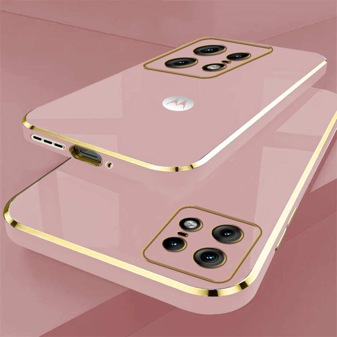 MOTOROLA EDGE 50 5G ULTRA-SHINE LUXURIOUS  BACK CASE WITH CAMERA PROTECTION