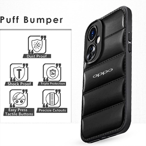 OPPO F25 PRO 5G The Puffer Edition Soft Material Down Jacket Phone Case