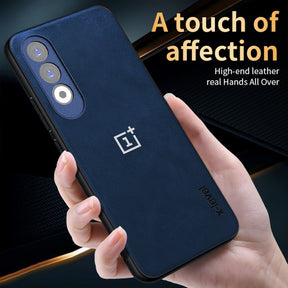 ONEPLUS NORD CE 4 5G Business Style PU LEATHER PROTECTIVE BACK CASE WITH CAMERA PROTECTION