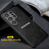 Galaxy S25 ULTRA 5G PU LEATHER PROTECTIVE BACK CASE WITH CAMERA PROTECTION