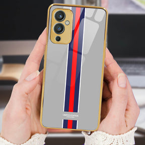PhoneCases.Co.in Oneplus 9 Designer Strips Protective Glass Case/Cover