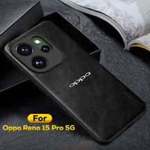 OPPO RENO 15 PRO 5G Business LEATHER BACK CASE WITH CAMERA PROTECTION