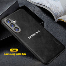 GALAXY A36 5G Business Style PU LEATHER PROTECTIVE BACK CASE WITH CAMERA PROTECTION