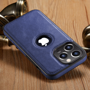 IPHONE 16 PRO 5G Drop Protection | Raised Camera Edges Protective Back Leather Case