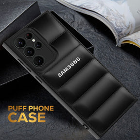 Samsung Galaxy S24 ULTRA The Puffer Edition Soft Material Down Jacket Phone Case