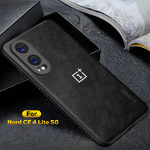 ONEPLUS NORD CE 4 LITE 5G Business Style PU LEATHER PROTECTIVE BACK CASE WITH CAMERA PROTECTION