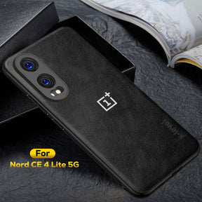 ONEPLUS NORD CE 4 LITE 5G Business Style PU LEATHER PROTECTIVE BACK CASE WITH CAMERA PROTECTION