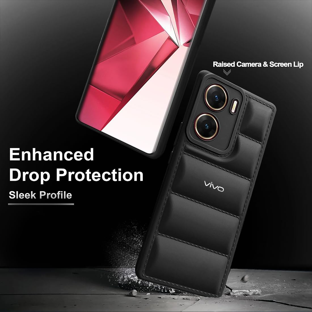 VIVO V29e 5G The Puffer Edition Soft Material Down Jacket Phone Case