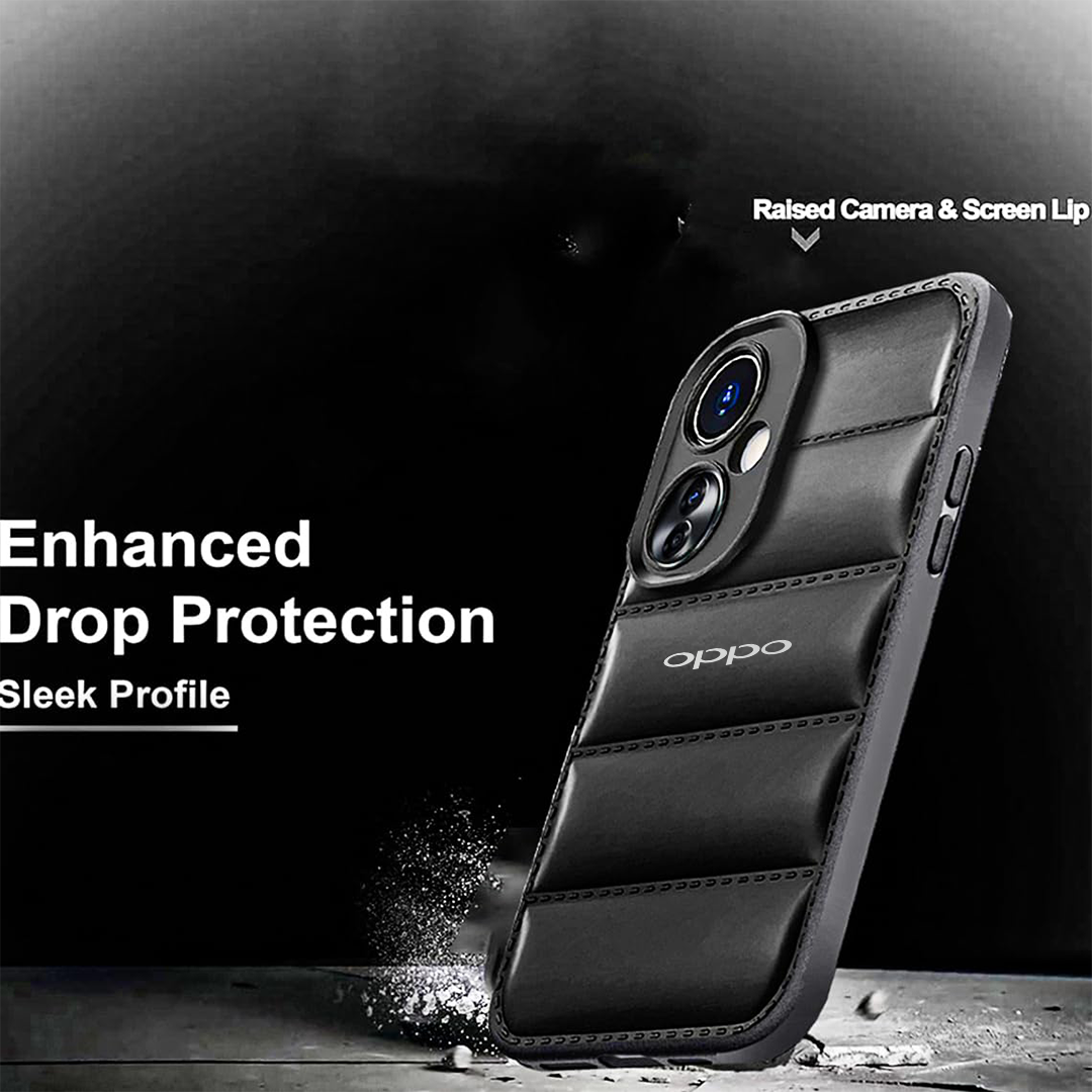 OPPO F25 PRO 5G The Puffer Edition Soft Material Down Jacket Phone Case