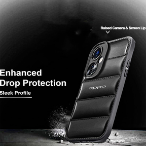 OPPO F25 PRO 5G The Puffer Edition Soft Material Down Jacket Phone Case