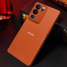 Vivo V29 5G Solid Color Leather Texture Matte Phone Back Case