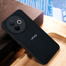 VIVO Y39 5G Vintage Leather Stitched Protective Back Case