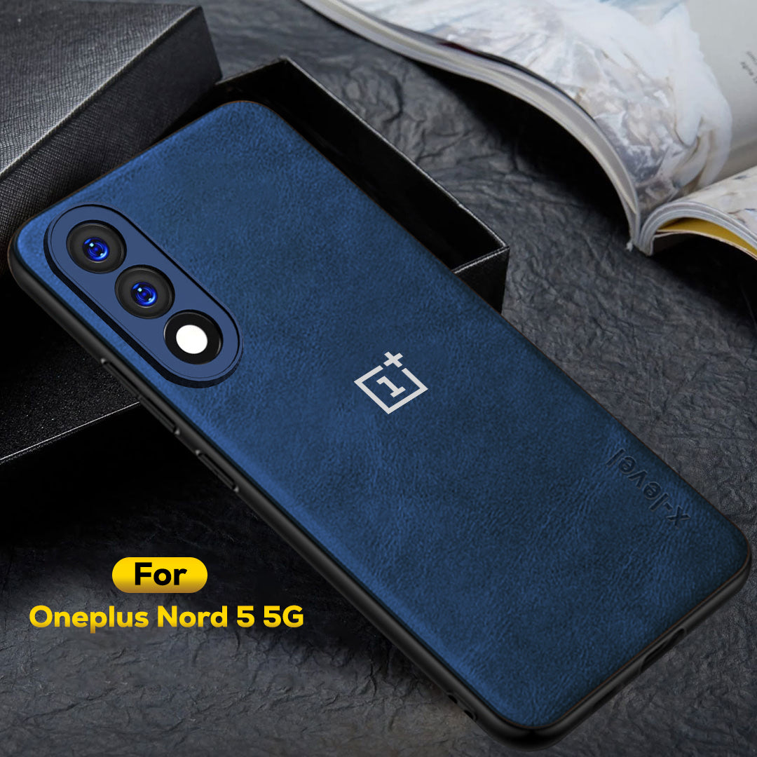 ONEPLUS NORD 5 5G Business LEATHER BACK CASE WITH CAMERA PROTECTION