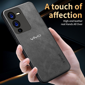 VIVO V25 PRO 5G Business Style PU LEATHER PROTECTIVE BACK CASE WITH CAMERA PROTECTION