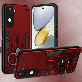 Vivo V40E 5G Armor knight Series Camera Protection 2 in 1 Shockproof Phone Cover with Kickstand